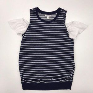 Motherhood Maternity Knit Top Navy Small